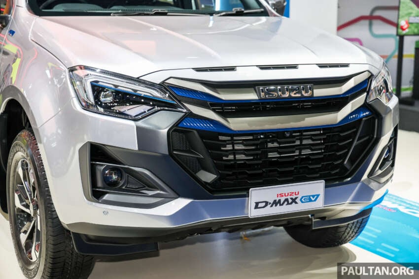 2026 Isuzu D-Max EV on display in Bangkok – 190 PS, 350 Nm, up to 263 km WLTP; CKD; priced at RM192k 2056452
