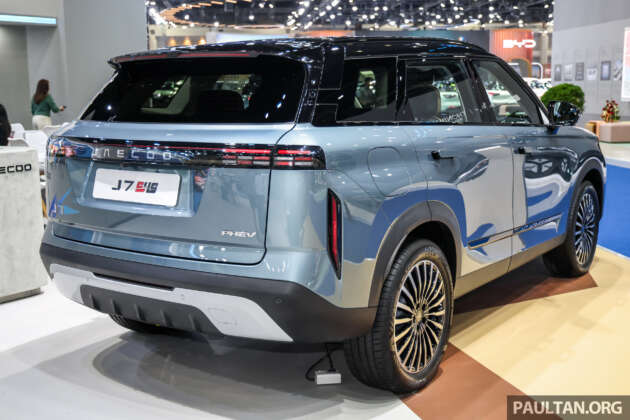 Jaecoo J7 PHEV 2026 di Thailand — roda baru, warna dalaman coklat; CKD Malaysia, akan tiba di sini juga?