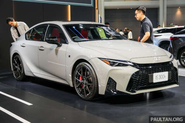2026 Lexus IS facelift launched in Thailand – third update, refreshed cabin/tech, IS 300h from RM339k