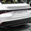 2026 Lexus IS facelift launched in Thailand – third update, refreshed cabin/tech, IS 300h from RM339k