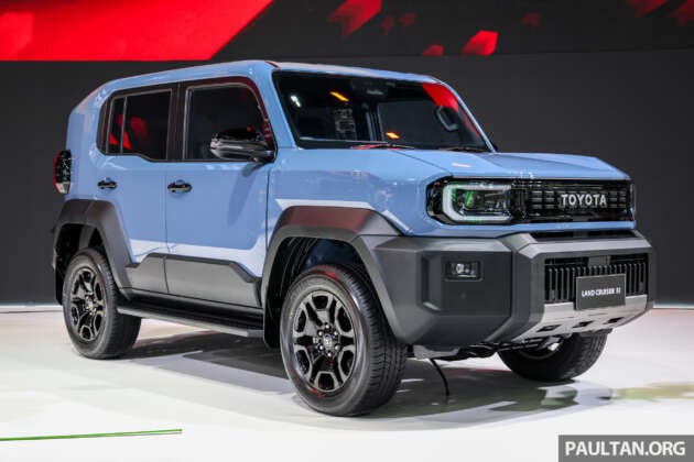 Toyota Land Cruiser FJ debuts in Thailand – sole 4WD variant, 166 PS/245 Nm 2.7 litre NA, 6AT, fr. RM152k