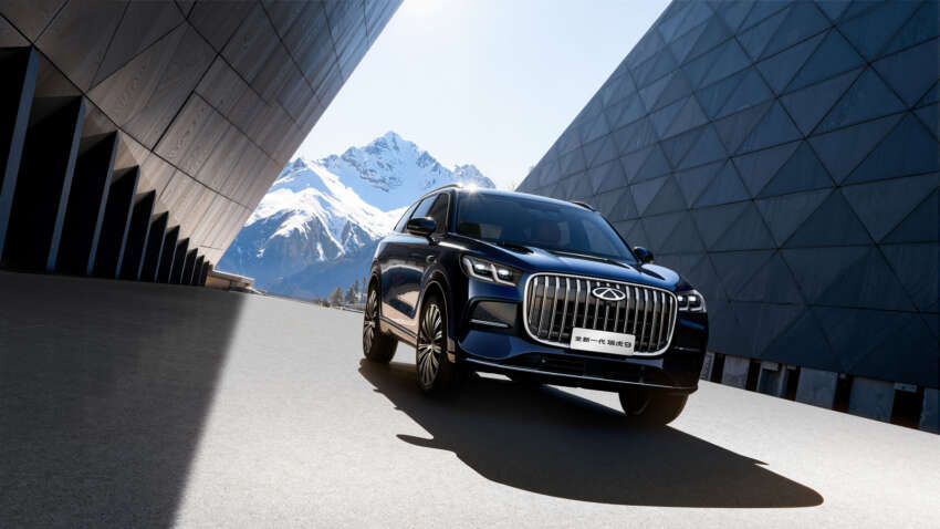 Jaecoo J8 facelift in China – badged Chery Tiggo 9, gains massive touchscreen, 261 PS 2.0T 4-cylinder 2058759