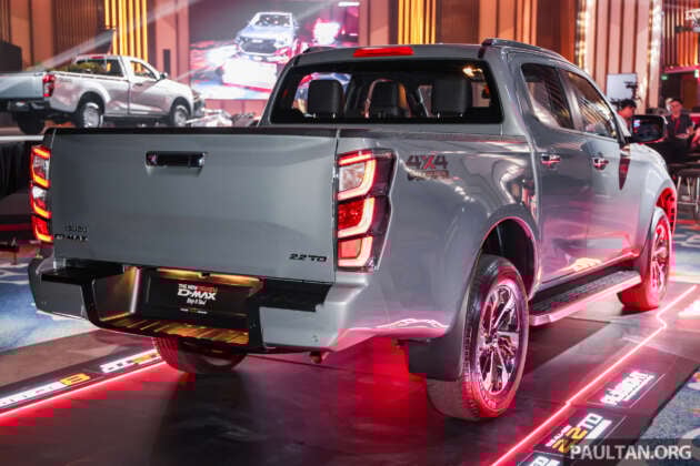 2026 Isuzu D-Max in Malaysia – 2.2L turbodiesel, 8-speed auto, updated styling; RM103k-RM163k OTR