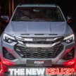 2026 Isuzu D-Max in Malaysia – 2.2L turbodiesel, 8-speed auto, updated styling; RM103k-RM163k OTR