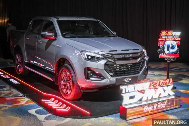Isuzu D-Max 2026 dilancar di M’sia — 2.2L turbodiesel baru, 163 PS/400 Nm, auto 8-kelajuan; RM103k-RM163k