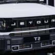 Jetour T2 launched in Malaysia – 2.0TD XWD single spec; boxy SUV with 245 PS, 375 Nm; CKD RM157k