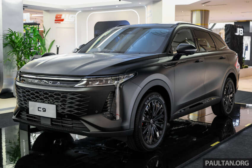 Omoda C9 Matte Black Limited Edition in Malaysia – limited units, deliveries have begun, RM191,800 2055049