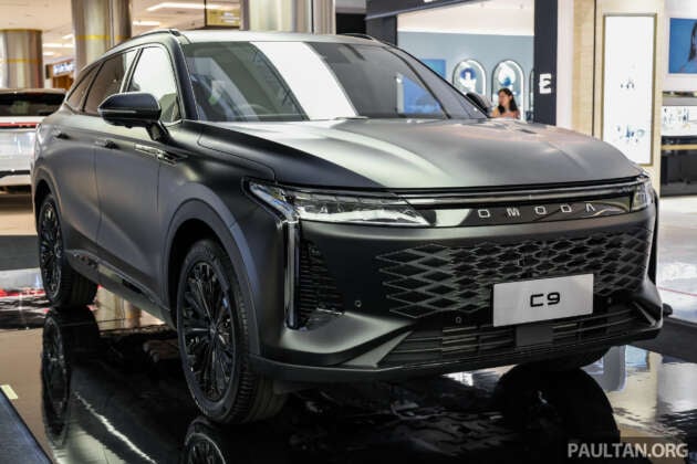 Omoda C9 Matte Black Limited Edition in Malaysia – limited units, deliveries have begun, RM191,800