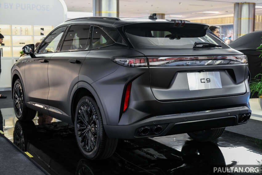 Omoda C9 Matte Black Limited Edition in Malaysia – limited units, deliveries have begun, RM191,800 2055051