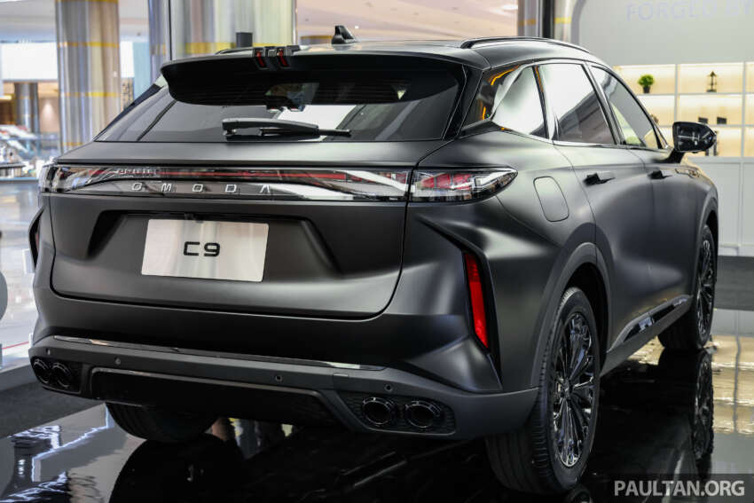 Omoda C9 Matte Black Limited Edition in Malaysia – limited units, deliveries have begun, RM191,800 2055052
