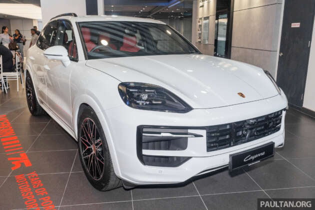2026 Porsche Cayenne, Cayenne S E-Hybrid Coupé in Malaysia: 21-inch wheels now, RM609k and RM739k