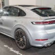2026 Porsche Cayenne, Cayenne S E-Hybrid Coupé in Malaysia: 21-inch wheels now, RM609k and RM739k