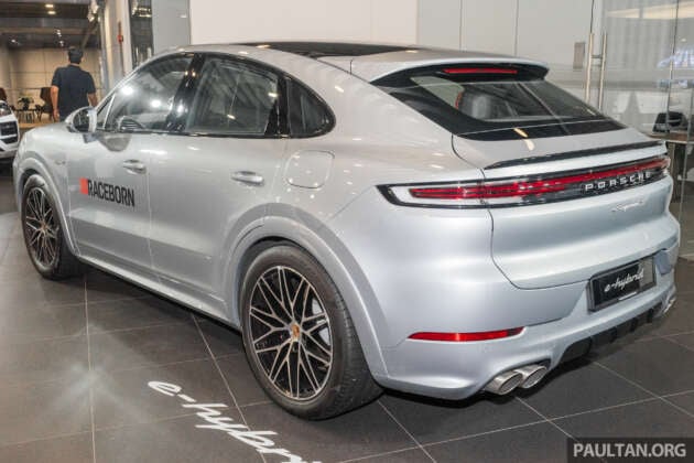 2026 Porsche Cayenne, Cayenne S E-Hybrid Coupé in Malaysia: 21-inch wheels now, RM609k and RM739k