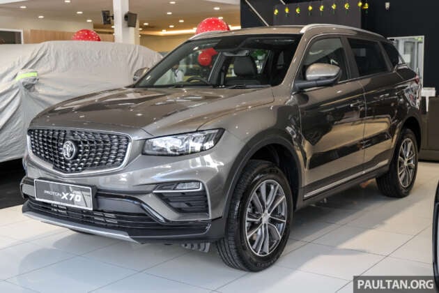 2026 Proton X70 MC3 Executive – 181 PS/290 Nm 1.5T four-cylinder engine, improved NVH; RM99,800 OTR