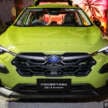 Subaru Crosstrek 2.0 i-S EyeSight 2026 dipertontonkan di Malaysia – CBU dari Jepun, harga bawah RM190k