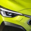2026 Subaru Crosstrek 2.0 i-S EyeSight previewed in Malaysia – CBU Japan, NA boxer four; under RM190k