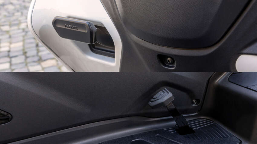 2026 Yamaha Tricity 300 scooter for Europe – three wheels, standing assist, foot brake and airbag 2052690