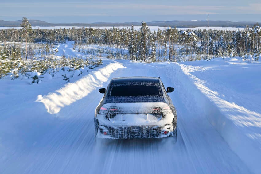 2026 BMW i3 teased, Mar 18 reveal – NA0 3 Series EV, 800V, up to 469 PS, 645 Nm, 400 kW DC fast charging 2047856