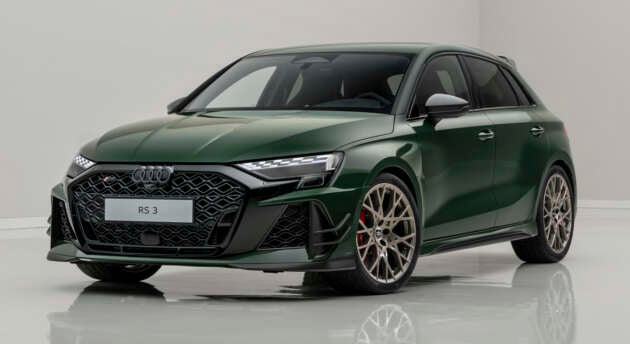 Audi RS3 Competition Limited – edisi terhad rai 50-tahun enjin 5-silinder, Sportsback & Sedan, 750 unit