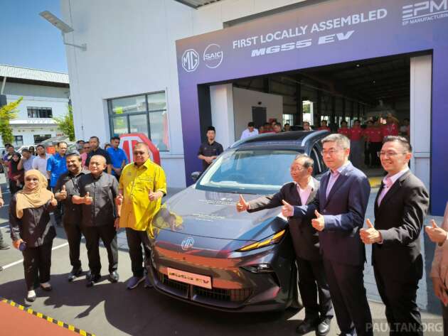 MG S5 EV CKD mula dikeluar dari kilang EPMB Melaka — tambahan 35 hp/100 Nm, hanya Lux; jangka RM120k