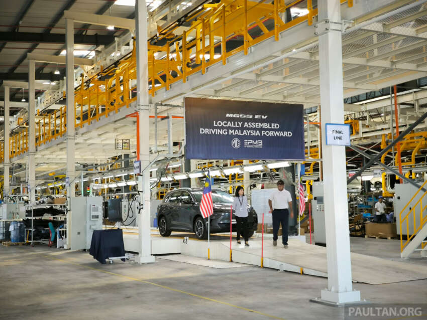 CKD MG S5 EV rolls off EPMB Melaka plant – extra 35 PS/100 Nm, Lux only, open for booking, RM120k est 2049626