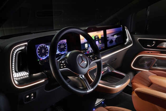 Mercedes-Benz VLE – new luxury EV MPV with more than 400 PS, over 700 km WLTP, 300 kW charging