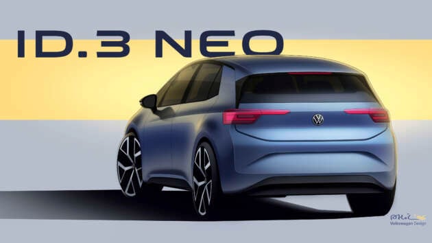 Volkswagen ID.3 Neo – revamped EV hatch with new tech, physical controls, driver assists; reveal mid-April