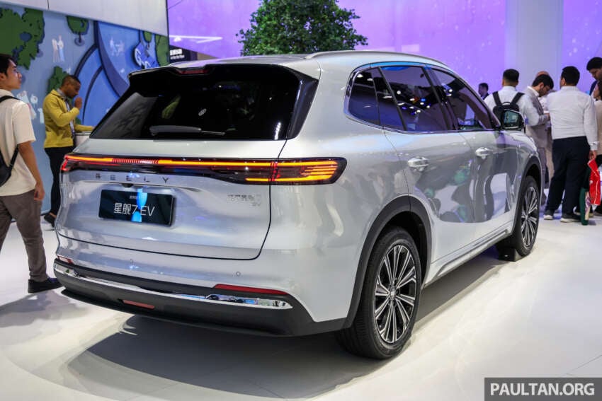 Geely Galaxy Starship 7 EV in Beijing – EV version of PHEV version of EV, positioned above Galaxy E5/EX5 2073881