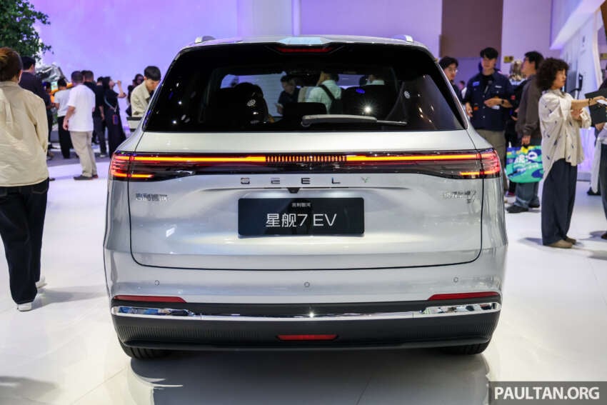 Geely Galaxy Starship 7 EV in Beijing – EV version of PHEV version of EV, positioned above Galaxy E5/EX5 2073883