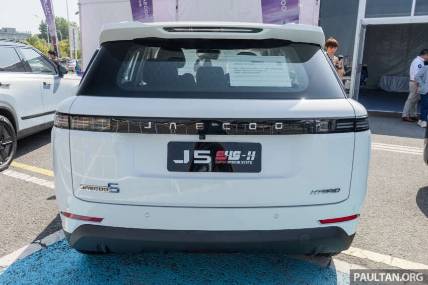Jaecoo J5 Hybrid, J7 Hybrid shown in China – SHS-H turbo, 224 PS, 295 Nm; J8 PHEV also on display 2074653