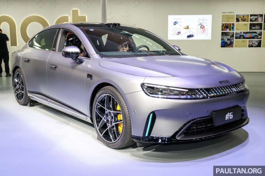 smart #6 EHD debuts in Beijing – PHEV D-segment sedan, largest smart ever, X50’s 1.5T, 1,810 km CLTC 2072415