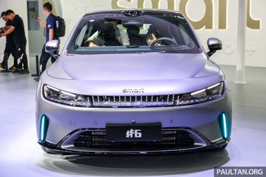 smart #6 EHD debuts in Beijing – PHEV D-segment sedan, largest smart ever, X50’s 1.5T, 1,810 km CLTC 2072417