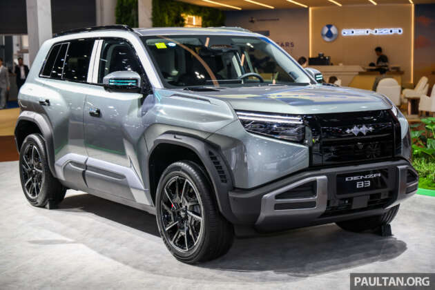 Denza B3 in Thailand – BYD Tai 3 has military looks, is actually a C-segment EV SUV with 501 km CLTC range