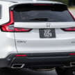 2026 Honda CR-V e:HEV RS, e:HEV E Malaysian gallery – update adds built-in Google, BLIS, RCTA, fr. RM178k