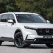2026 Honda CR-V e:HEV RS, e:HEV E Malaysian gallery – update adds built-in Google, BLIS, RCTA, fr. RM178k
