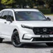 2026 Honda CR-V e:HEV RS, e:HEV E Malaysian gallery – update adds built-in Google, BLIS, RCTA, fr. RM178k