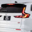 2026 Honda CR-V e:HEV RS, e:HEV E Malaysian gallery – update adds built-in Google, BLIS, RCTA, fr. RM178k