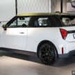 2026 MINI Paul Smith Edition full gallery in Malaysia – based on Cooper SE EV; limited units, from RM222k