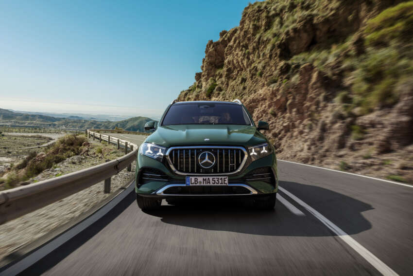 2026 Mercedes-Benz GLE, GLS facelifts – full-width Superscreen, 4.0L flat-plane V8; 585 PS AMG PHEV 2060007
