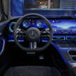 2026 Mercedes-Benz C-Class EV – interior shown with massive MBUX Hyperscreen; full reveal April 20