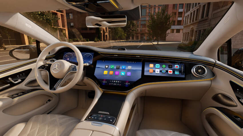 2026 Mercedes-Benz EQS facelift debuts – new 800V, steer-by-wire system; up to 926 km WLTP EV range 2066357