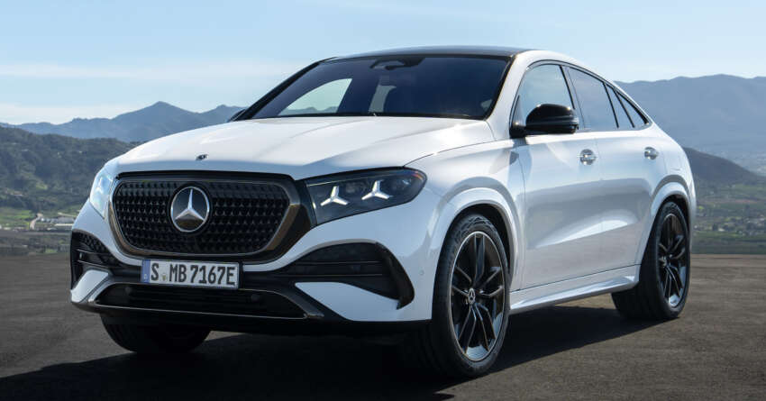 2026 Mercedes-Benz GLE, GLS facelifts – full-width Superscreen, 4.0L flat-plane V8; 585 PS AMG PHEV 2059940