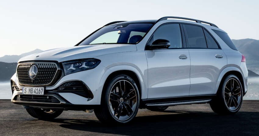 2026 Mercedes-Benz GLE, GLS facelifts – full-width Superscreen, 4.0L flat-plane V8; 585 PS AMG PHEV 2059824
