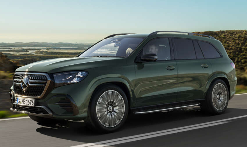 2026 Mercedes-Benz GLE, GLS facelifts – full-width Superscreen, 4.0L flat-plane V8; 585 PS AMG PHEV 2059898