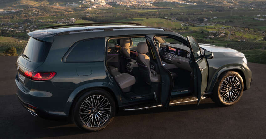 2026 Mercedes-Benz GLE, GLS facelifts – full-width Superscreen, 4.0L flat-plane V8; 585 PS AMG PHEV 2059904