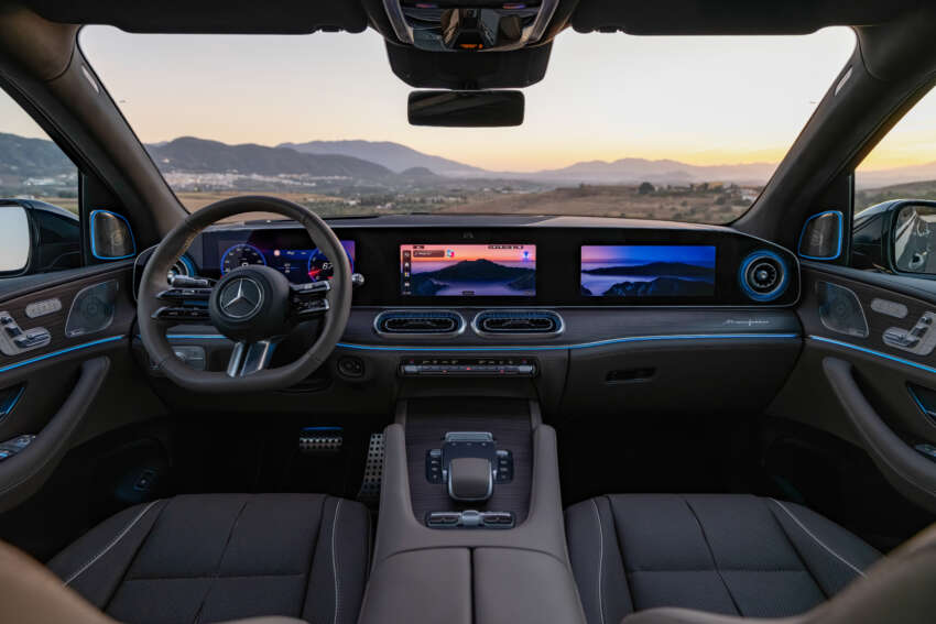 2026 Mercedes-Benz GLE, GLS facelifts – full-width Superscreen, 4.0L flat-plane V8; 585 PS AMG PHEV 2059909