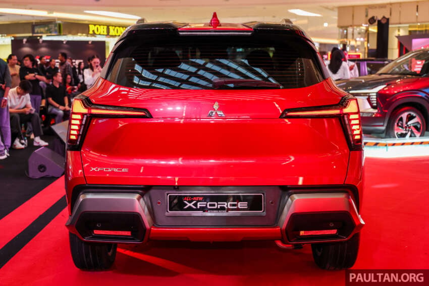 2026 Mitsubishi Xforce launched in Malaysia – CKD; 1.5L NA; priced fr RM110k; RM5k rebate until April 12 2063011