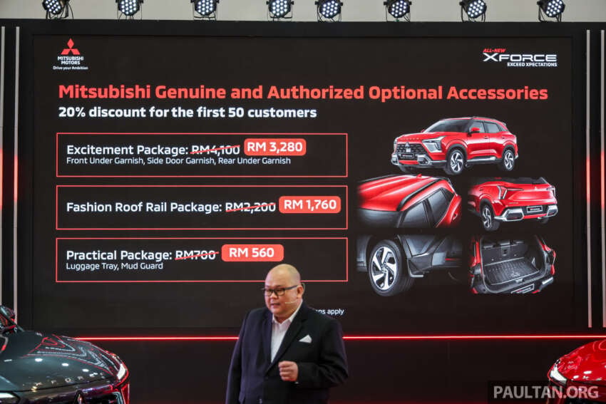 2026 Mitsubishi Xforce launched in Malaysia – CKD; 1.5L NA; priced fr RM110k; RM5k rebate until April 12 2063073