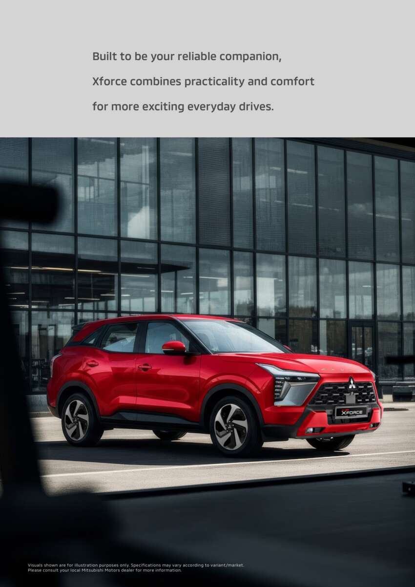 2026 Mitsubishi Xforce launched in Malaysia – CKD; 1.5L NA; priced fr RM110k; RM5k rebate until April 12 2063053