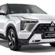 2026 Mitsubishi Xforce launched in Malaysia – CKD; 1.5L NA; priced fr RM110k; RM5k rebate until April 12